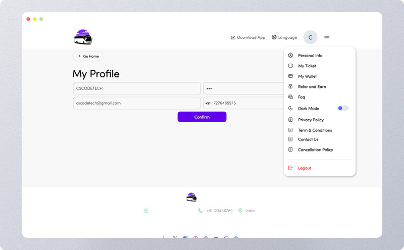 TripBus – Flutter Multi-Vendor Bus Ticket Booking App | Reservation System gallery