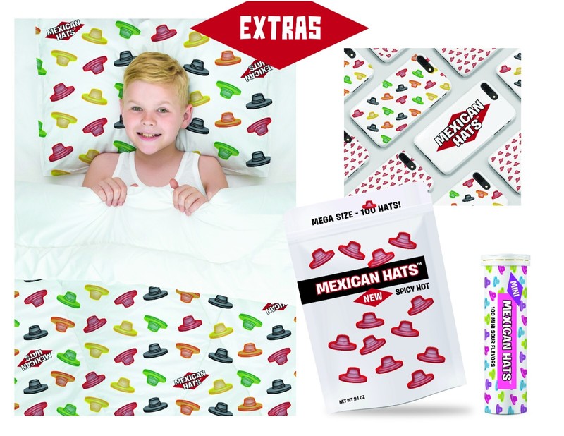 MEXICAN HATS-FAMOUS CANDY BRAND TRADEMARK FOR SALE OR LICENSE gallery
