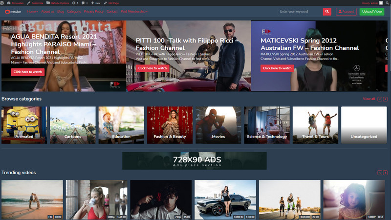 Video Website – Free Installation + Hosting + SSL