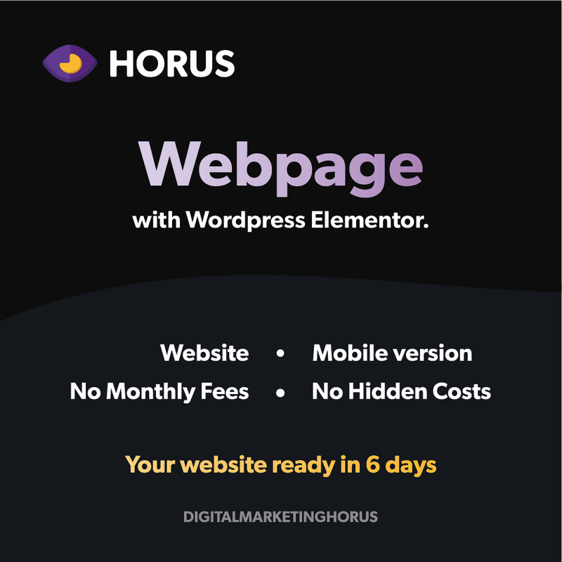Modern Website with WordPress