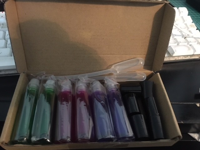 60 colored Stainless Steel Metal Roll on Glass Bottles Roller Ball 10ml 10 kits gallery