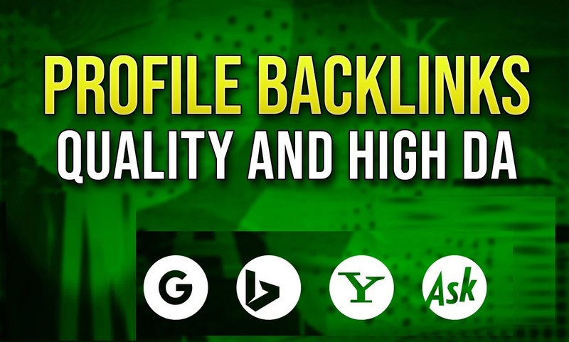 60 High Quality Profile Backlinks (Authority SEO Backlinks)