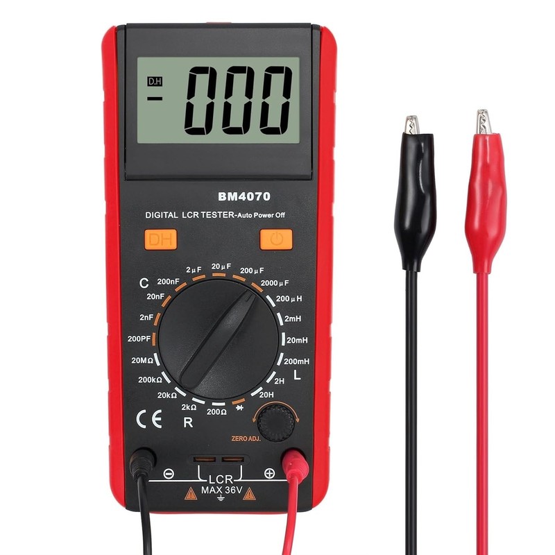 Medidor LCR Con Pantalla LCD Probador De Capacitancia Inductancia Y Resistencia