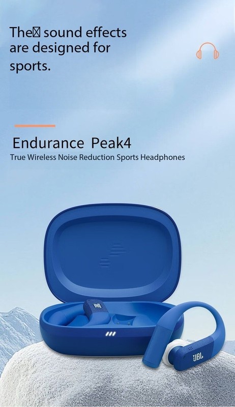 JBL Endurance Peak 4 Wireless Bluetooth Earphones with Active Noise Cancellation gallery