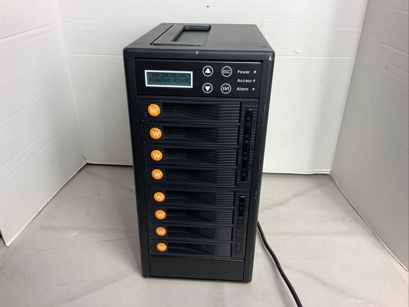 Wiebetech RTX800-UR Hard Drive Array 35700-0734-2400 (no HDDs) - #34
