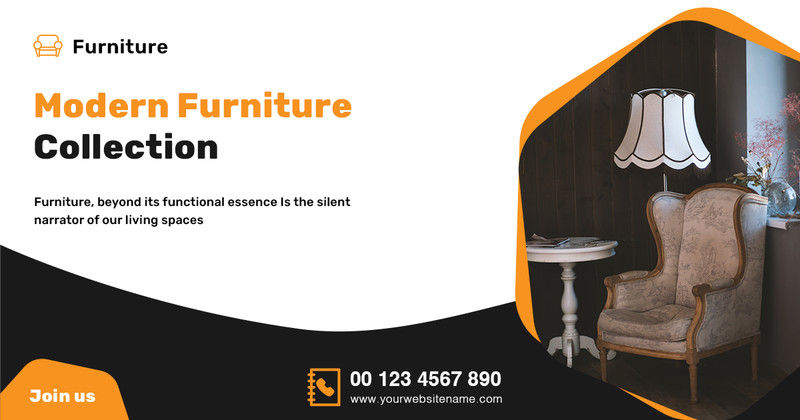 Modern Furniture Social Media Marketing Templates gallery