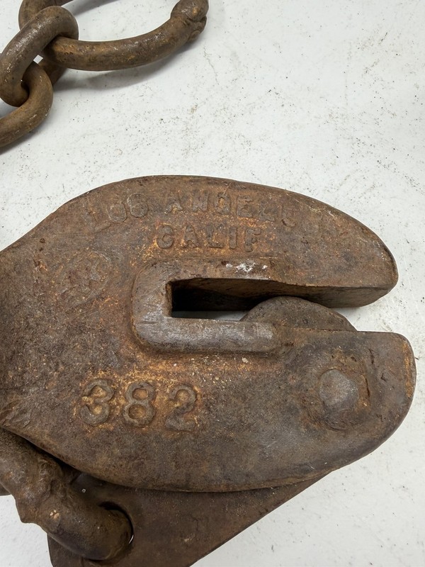 Vintage Downs Crane 1/2"Grip Sheet Metal Plate Lifter - 382 gallery