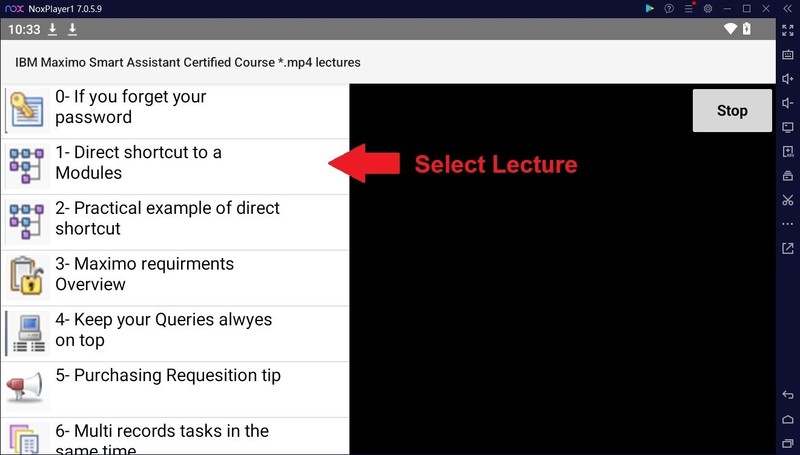 BCS - Certified IBM Maximo Working Smart online *.mp4 lectures videos Courses. gallery