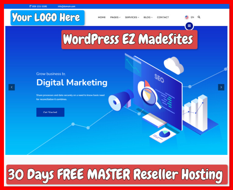 WordPress Websites 10 Pack Ready Made SEO/Digital Marketing Themes Free Hosting2 gallery