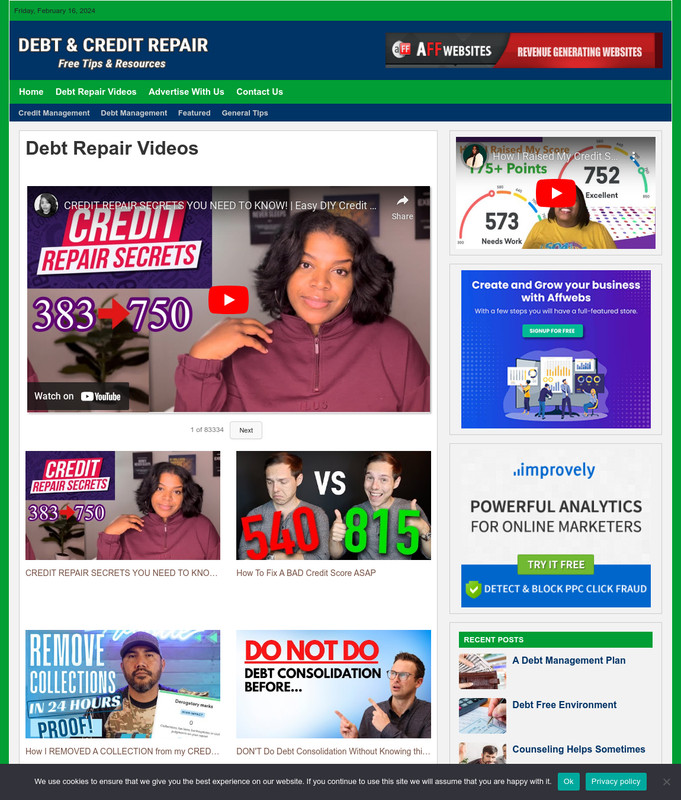 Debt & Credit Repair Site Business For Sale: Ready-to-Launch Free Installation gallery