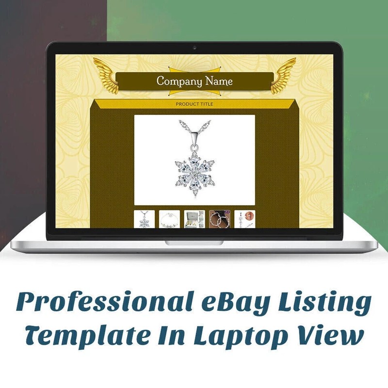 Professional eBay Mobile Responsive eBay Listing Template Auction Template gallery