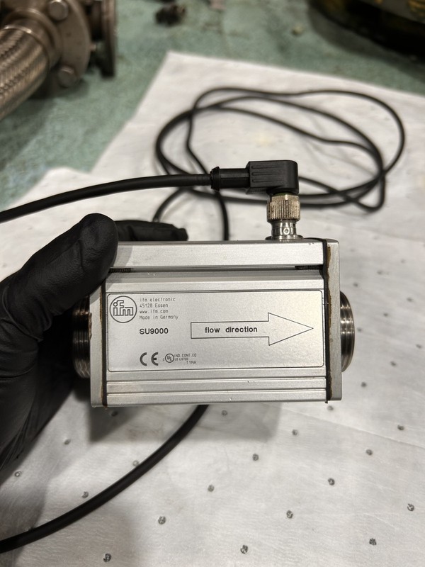 IFM SU9000 Industrial Flow Meter Sensor Stainless Steel Process Flow Monitor gallery