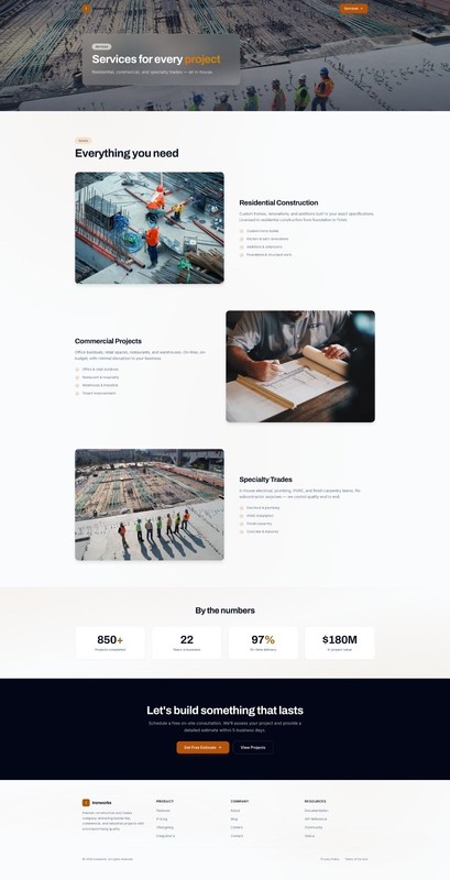 Premium Custom Website Design & Development – SEO optimized service Website gallery