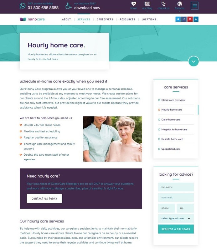Website for Elder care /Home Health care / Medical Care / Nursing - Free Hosting gallery