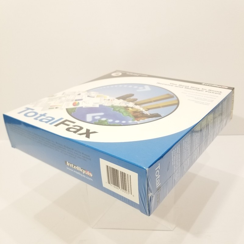 Intelliquis Total Fax TotalFax Software Rare Vintage Windows 95/98, NT/2000 NEW gallery