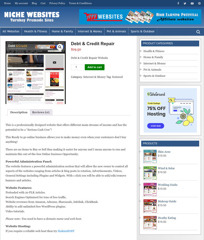 NICHE WEBSITE RESELLER - Profitable Fully Automated Website Business For Sale gallery