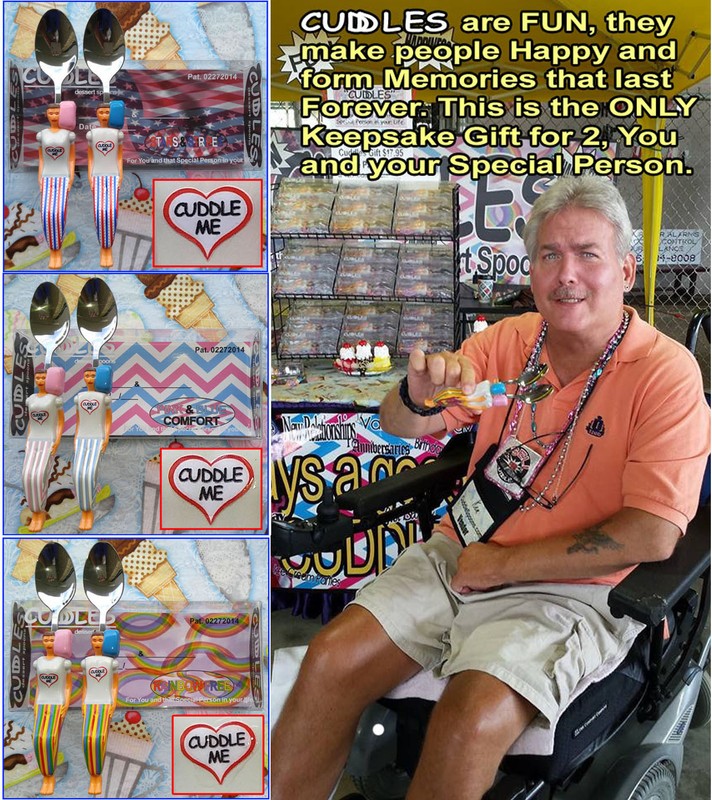 Disabled Man creates Eating Aid Spoon Set for Disabled & Couples. Fun/Meaningful gallery