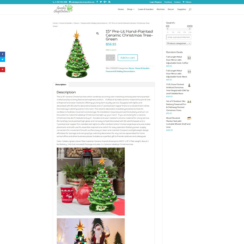 Home and Garden Dropshipping Store | Turnkey Dropship Business Website gallery