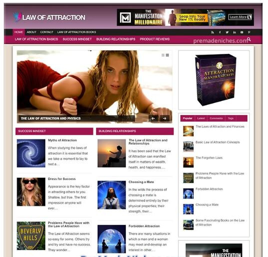 Profitable Website Bundle: Smoothie Diet, Attraction Secrets, Get Your Ex Back gallery