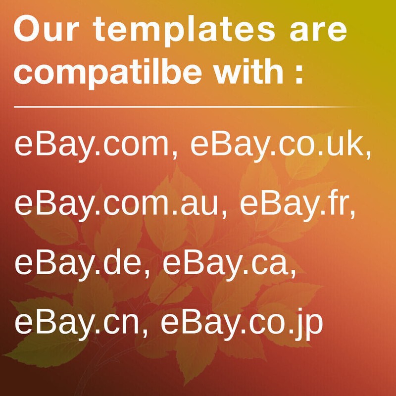 eBay Auction Listing Templates Mobile Responsive HTTP 2019 Secure gallery