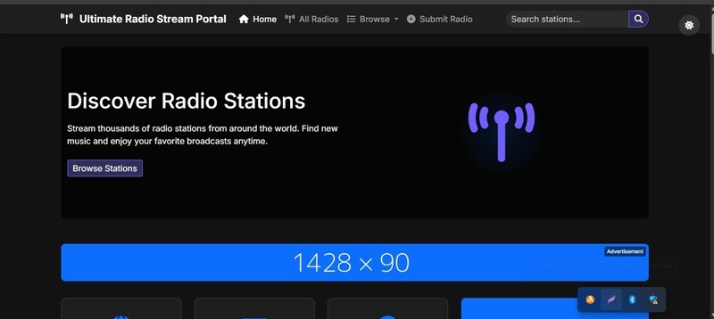 Professional Internet Radio & TV Hosting Bundle-Customized Website Included gallery