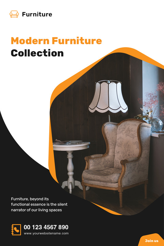 Modern Furniture Social Media Marketing Templates gallery