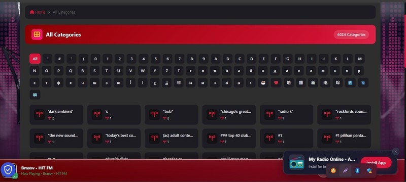 Radio Station Wordpress Website with 1 free month streaming hosting included gallery