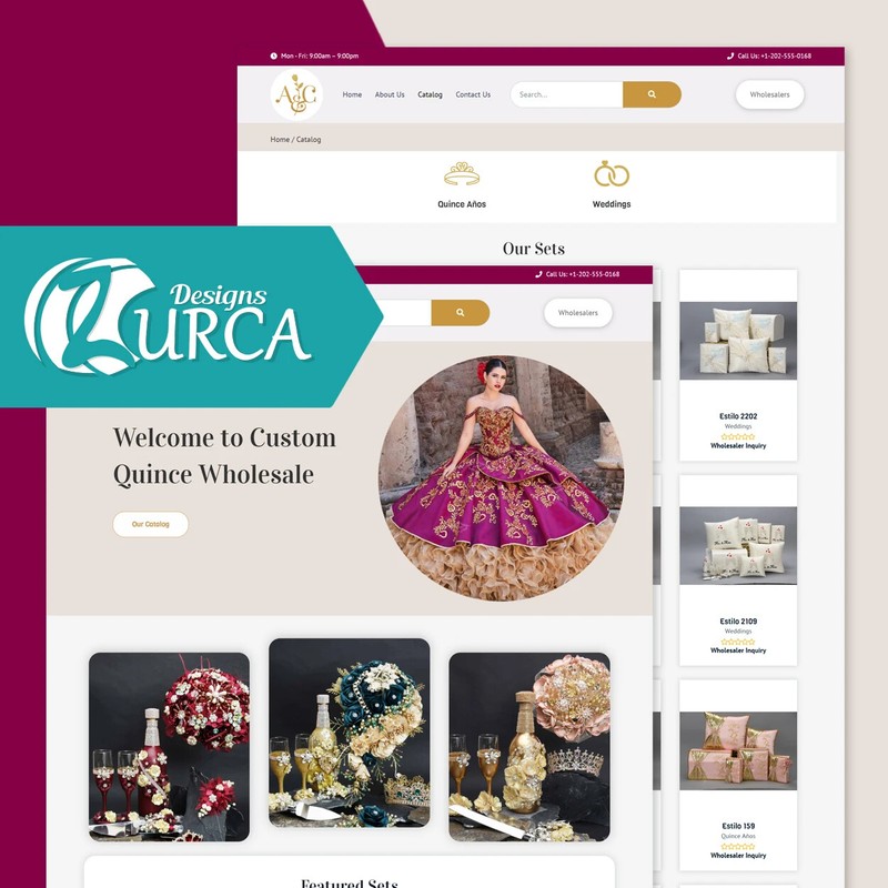 CUSTOM ECOMMERCE WEBSITE DESIGN PROFESSIONAL & MOBILE FRIENDLY gallery