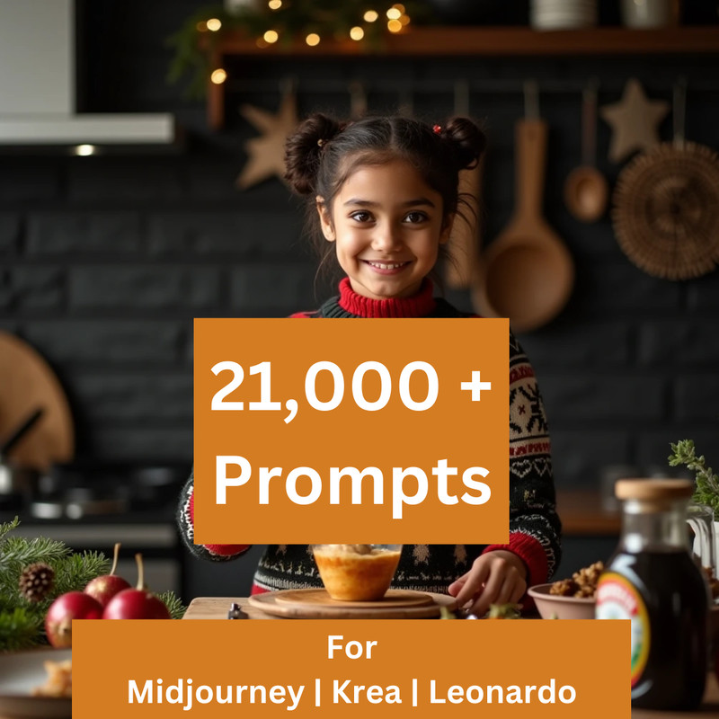 21,000+ Midjourney, Leonardo, Krea AI Prompts gallery