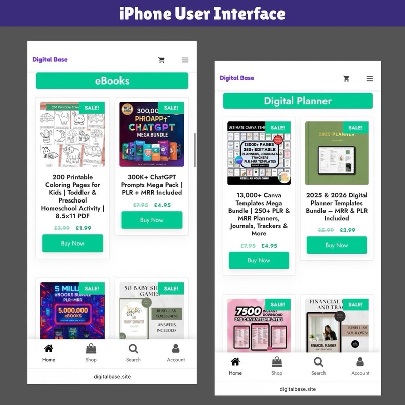 Digital Bundle: Planners, eBooks, Reels & 30M+ Assets for Resale!😇 gallery