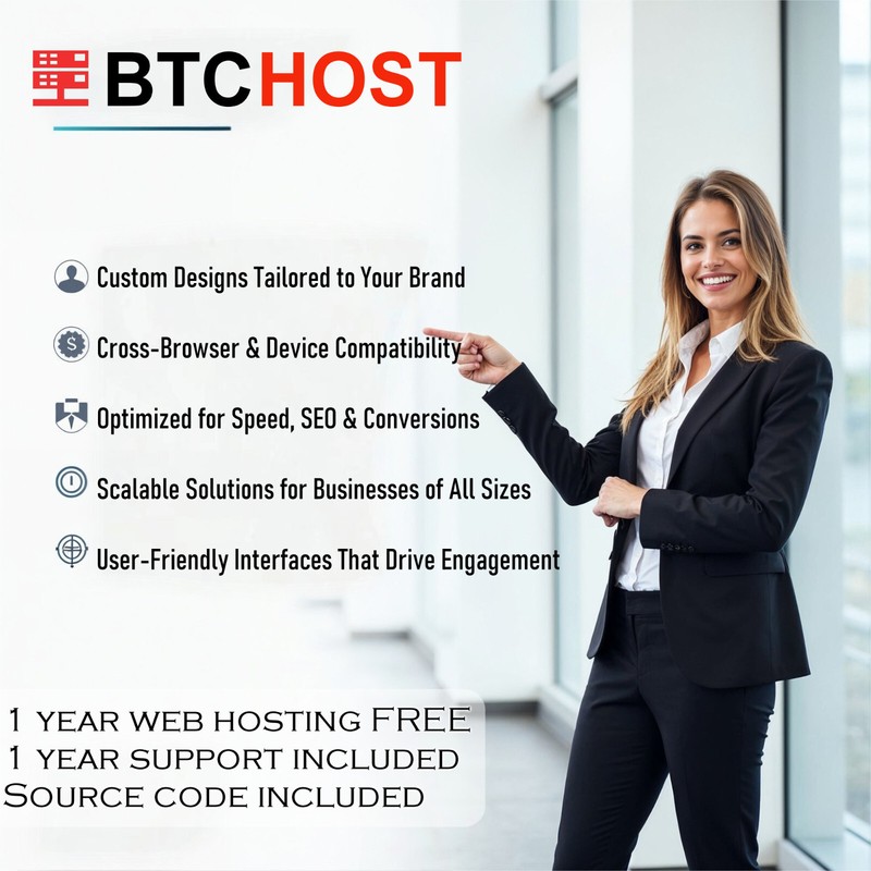 Custom Website Creation | Modern, Mobile-Friendly, SEO Optimized gallery