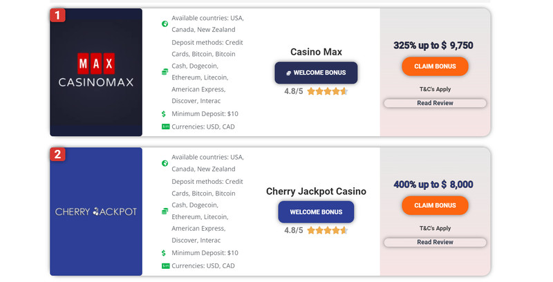 Premium Casino Review Starter Site Affiliate Accounts Included + Unique Content gallery