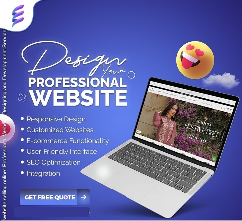 website selling online: Professional Website Designing and Development Services