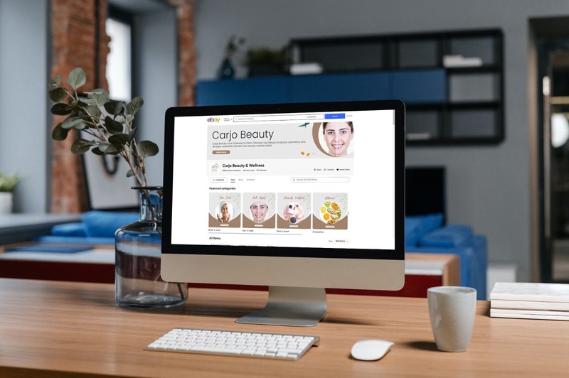 ebay store listing template, free logo design and 30 sec video ad for ebay store gallery