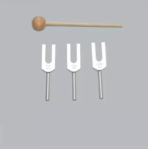 Angel Tuners Tuning Forks for Healing & Crystals +Wood Mallet gallery