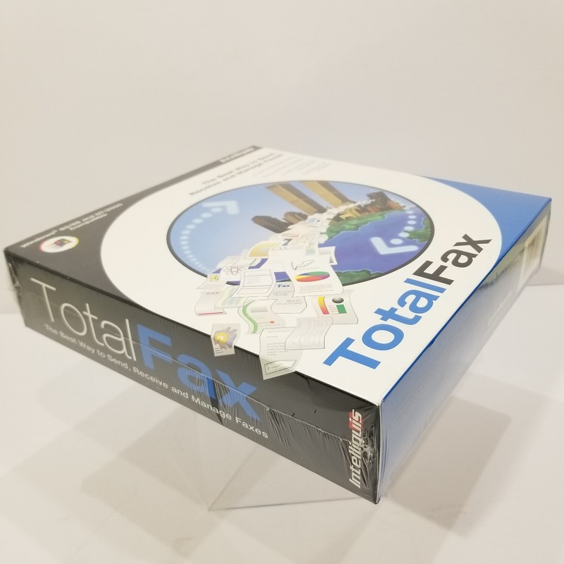 Intelliquis Total Fax TotalFax Software Rare Vintage Windows 95/98, NT/2000 NEW gallery