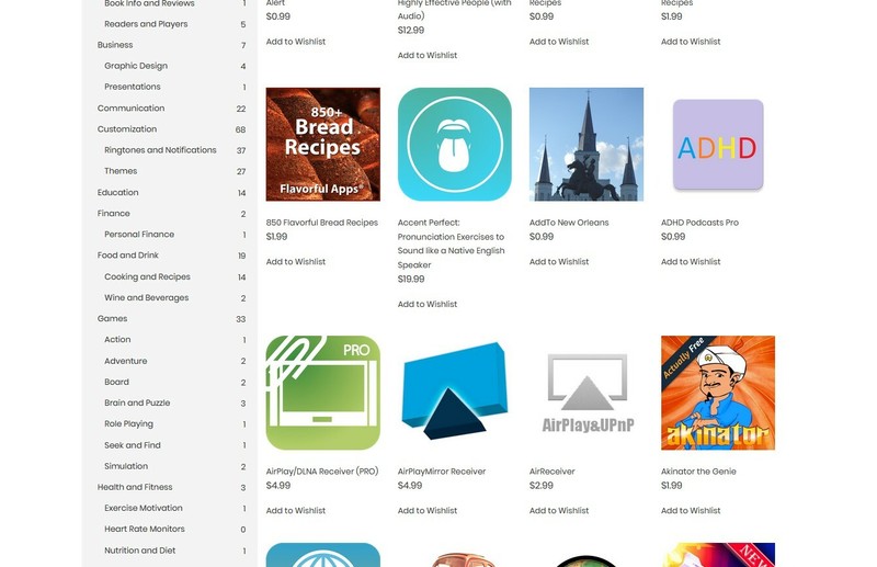 Mobile Apps Store Website Amazon Affiliate Store + eCommerce + Free Hosting gallery