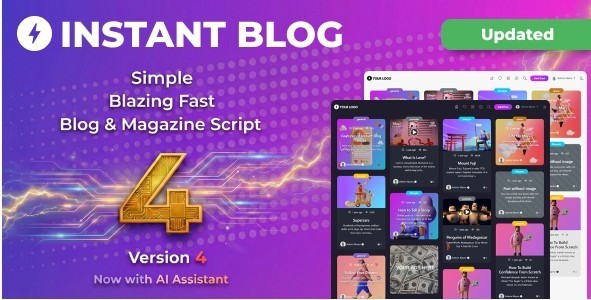 Fast & Simple AI powered Magazine or Blog with 1 FREE Month of Hosting Included gallery