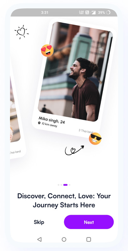 GoMatch Dating Flutter App | Android + iOS | Match, Chat, Video Dating gallery