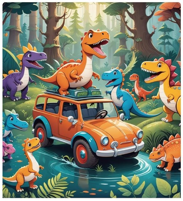 Dinosaurs Coloring & Activity Book PLR MRR Printable 450+ Pages for Kids Age 4-8 gallery