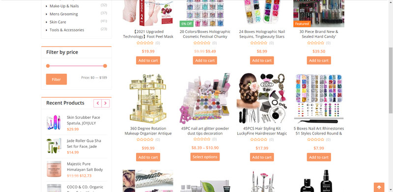 Established Profitable BEAUTY Turnkey Online Business Website For Sale gallery