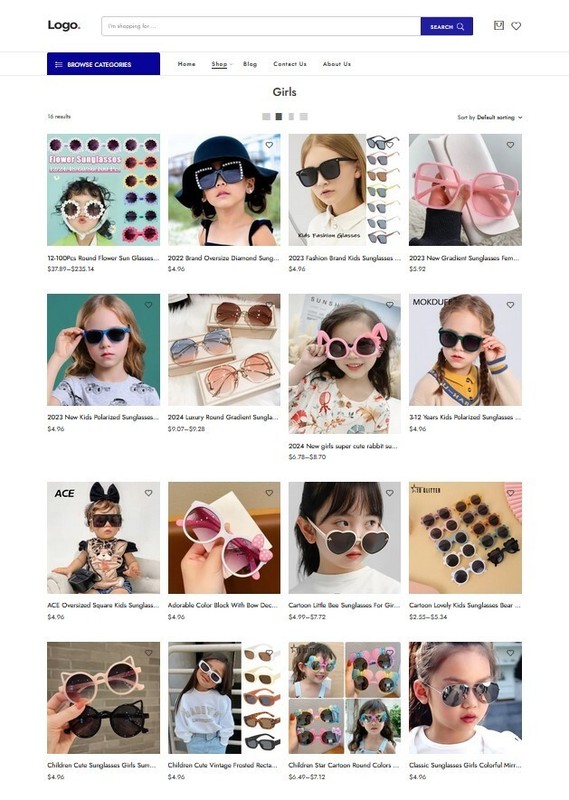Dropshipping EcommerceAffiliate Business Website, Free Hosting + Sun Glasses gallery
