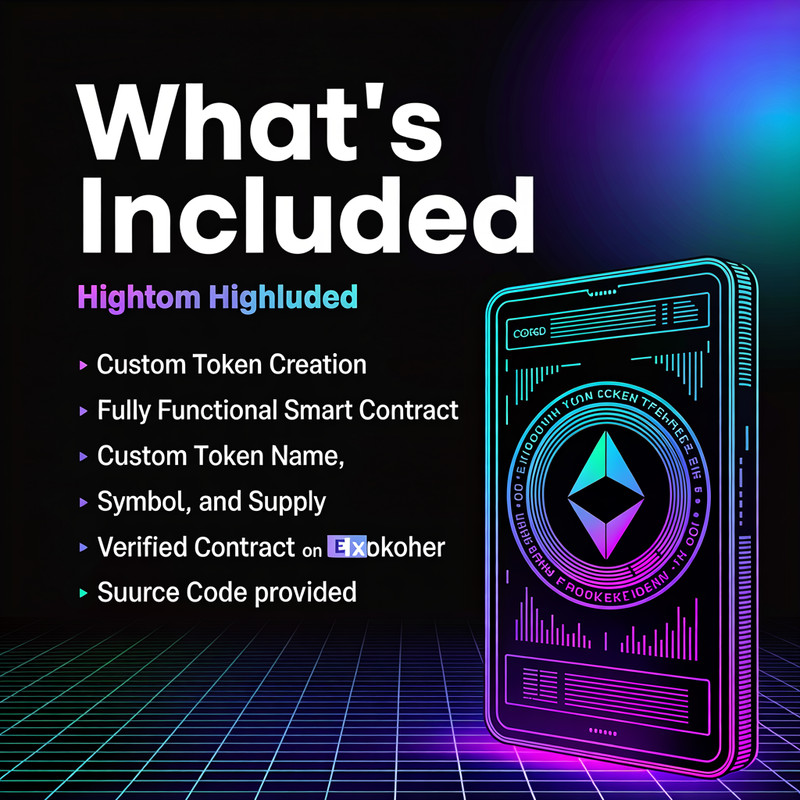 Smart Contract & Token Dev | Create Your Own Crypto Coin gallery