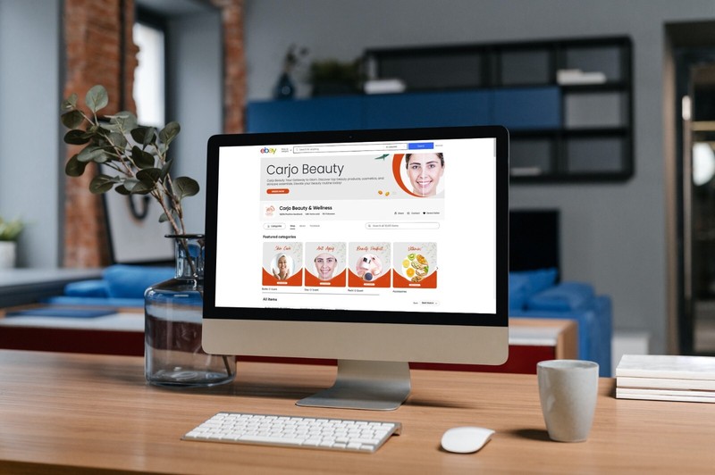 ebay store listing template, free logo design and 30 sec video ad for ebay store gallery