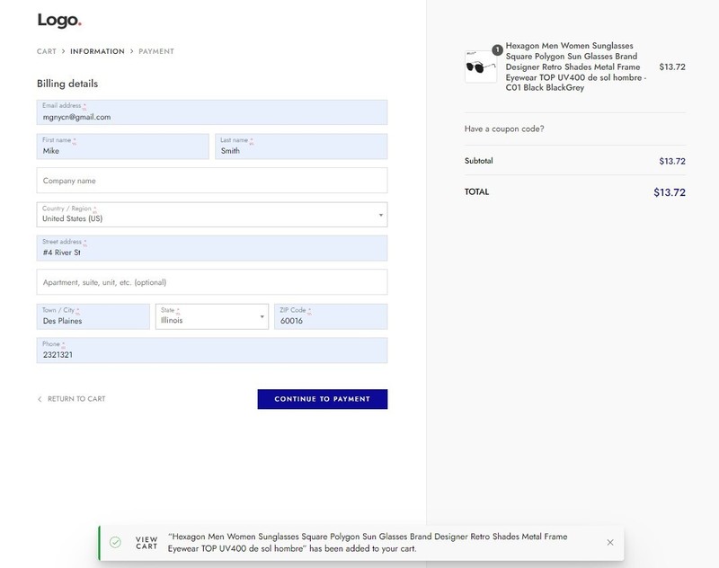 Dropshipping EcommerceAffiliate Business Website, Free Hosting + Sun Glasses gallery
