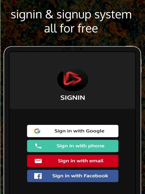 Daily iFlix - Android Live TV & Movie Portal App gallery