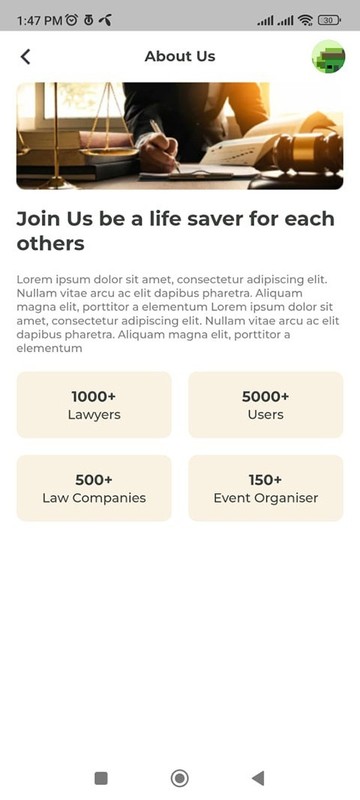 LawAssist Tele Legal Services Platform Flutter App | Android & iOS | Web Admin gallery