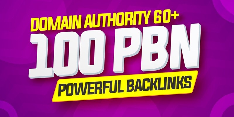 100 POWERFUL DA60 Homepage PBN Backlinks (ALL Permanent and Dofollow)