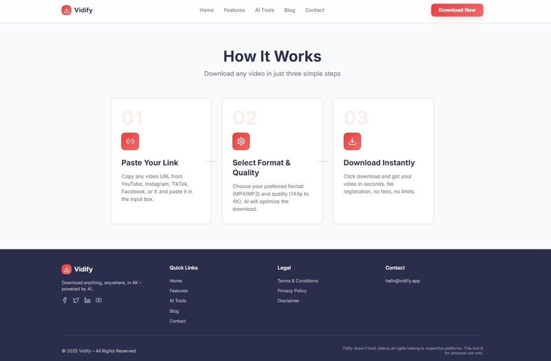 Video Downloader & Blogging Website For Sale: Ready-to-Launch with Installation gallery