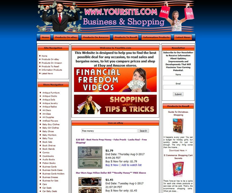 Money Making STORE - Top Online Affiliate Business Website - FREE Domain Support gallery